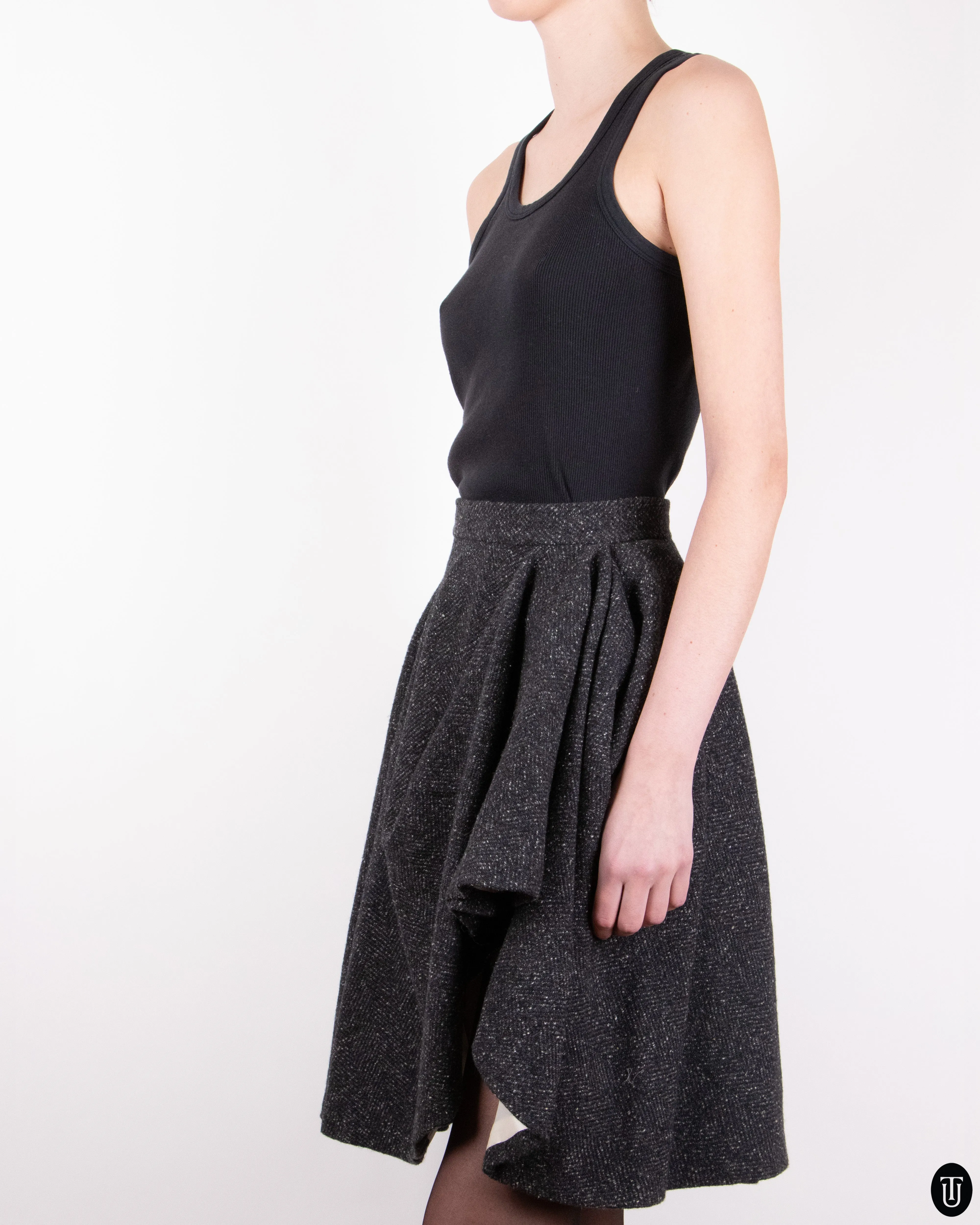 00s Nikoline Liv Andersen Wool Skirt XS