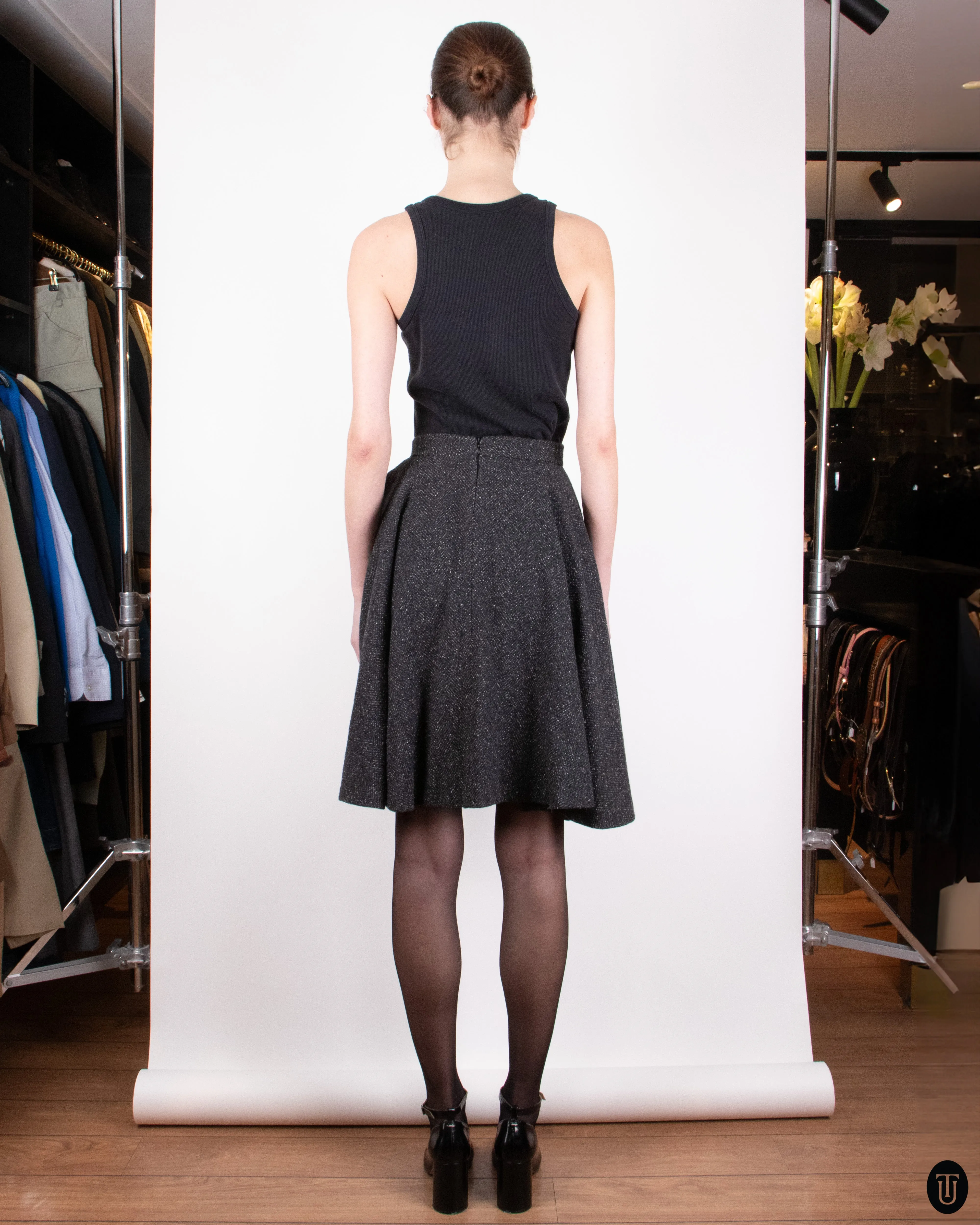 00s Nikoline Liv Andersen Wool Skirt XS