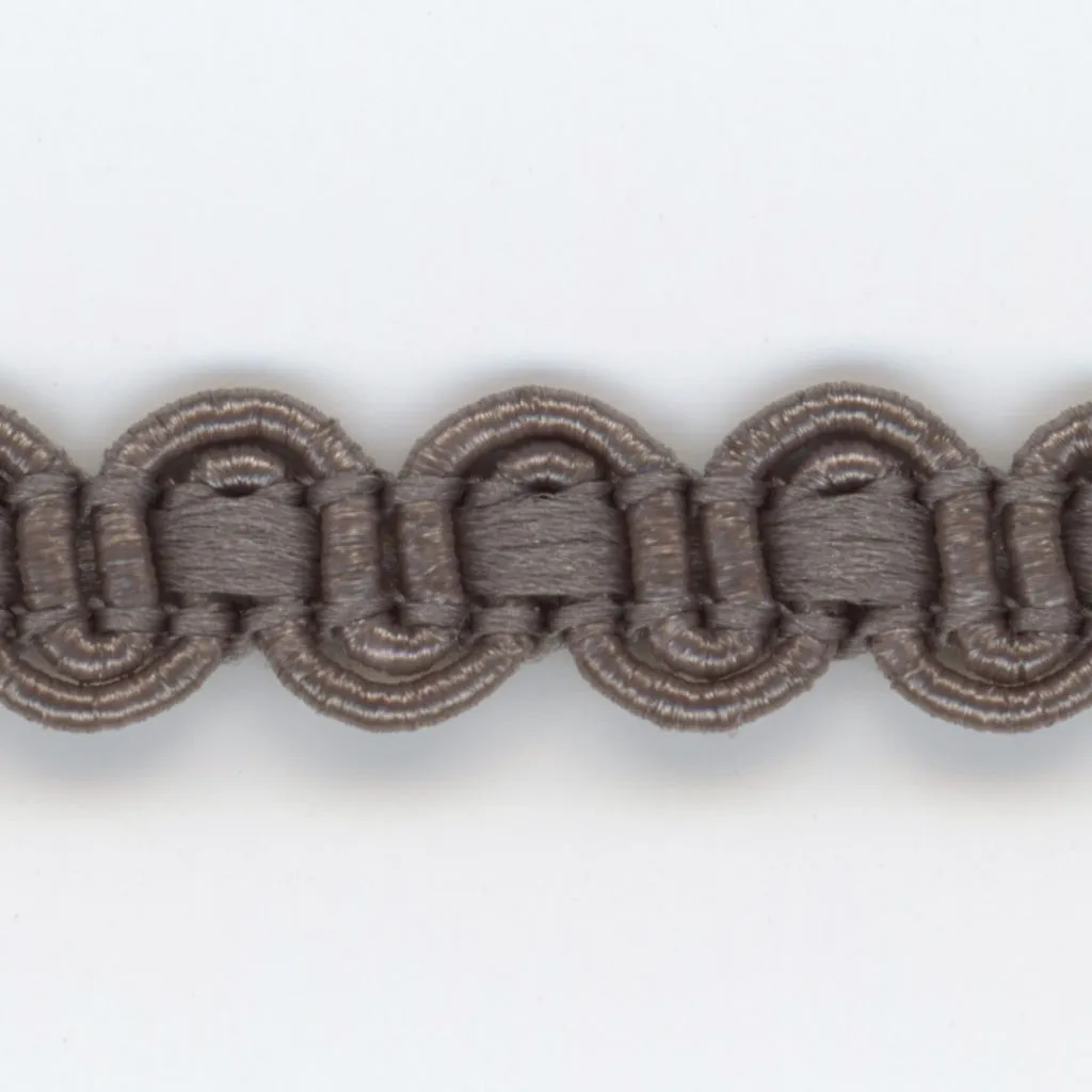 Antique Metallic Trimming Braid #105 Charcoal
