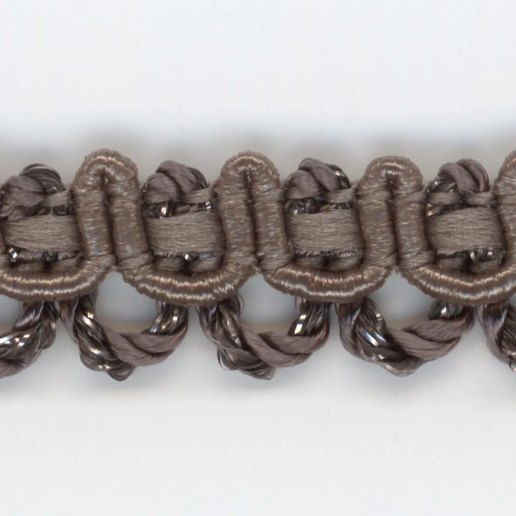 Antique Metallic Trimming Braid #134 Dark Olive