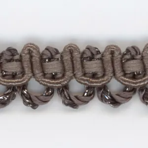 Antique Metallic Trimming Braid #134 Dark Olive