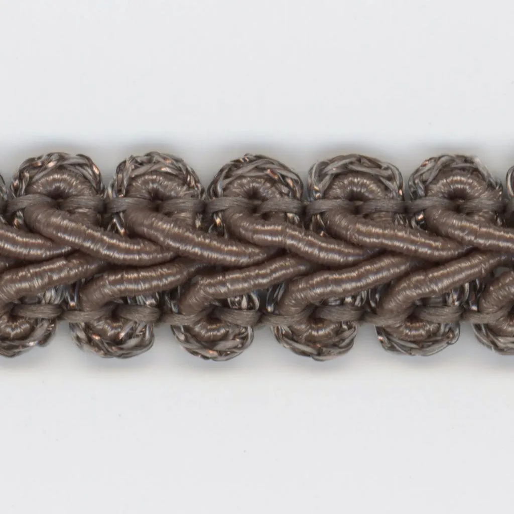 Antique Metallic Trimming Braid #134 Dark Olive