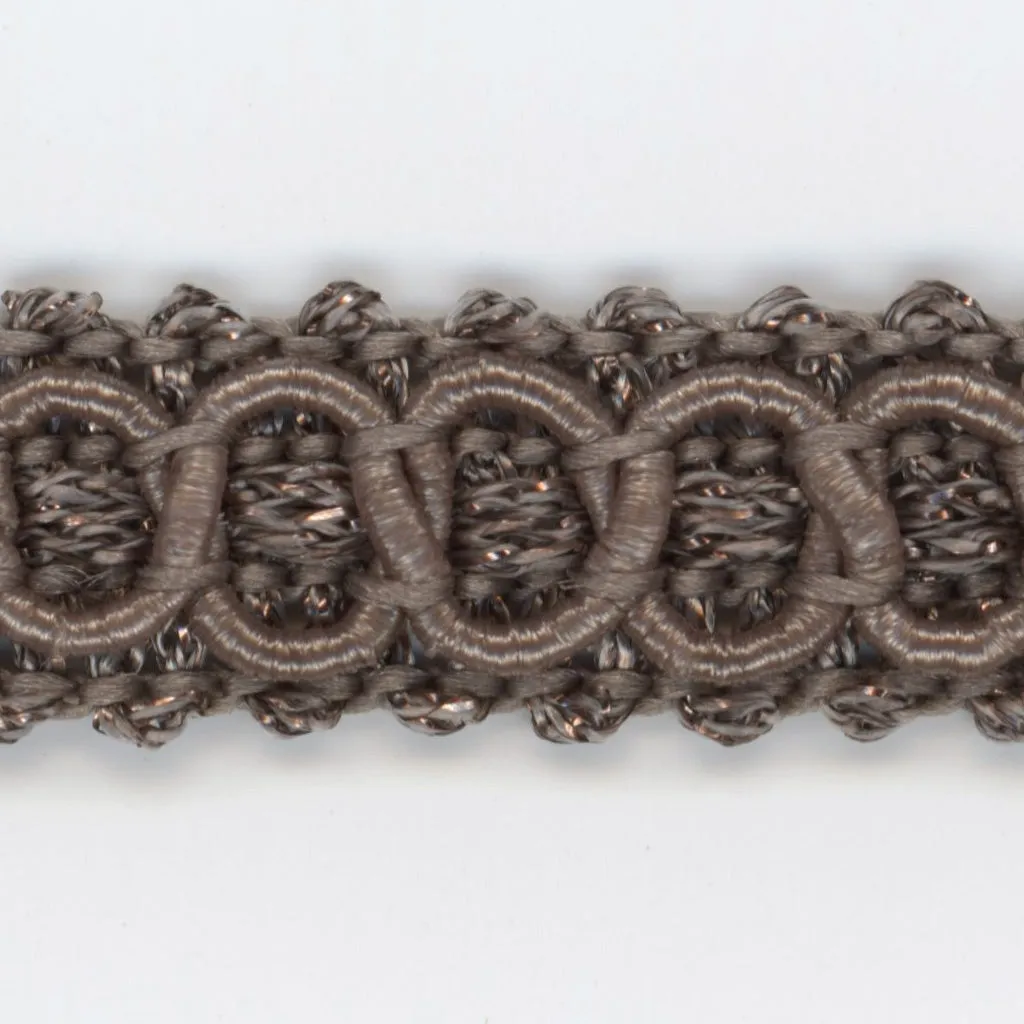 Antique Metallic Trimming Braid #134 Dark Olive