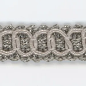 Antique Metallic Trimming Braid #48 Silver