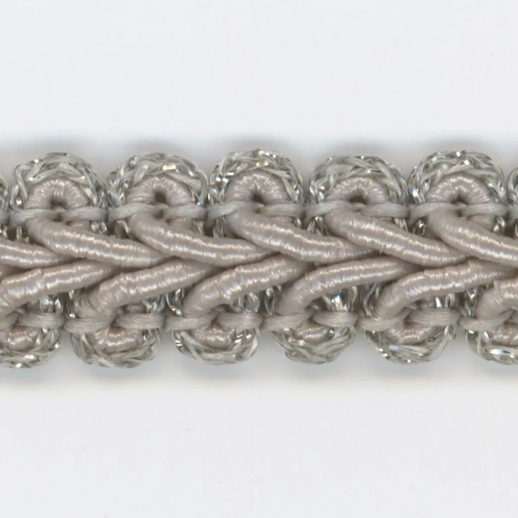 Antique Metallic Trimming Braid #48 Silver
