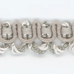 Antique Metallic Trimming Braid #48 Silver