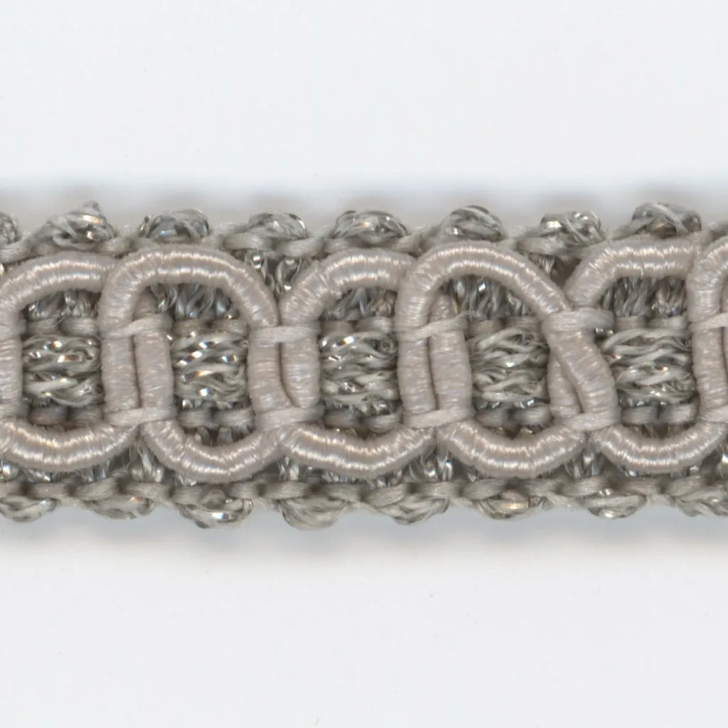 Antique Metallic Trimming Braid #48 Silver