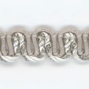 Antique Metallic Trimming Braid #48 Silver