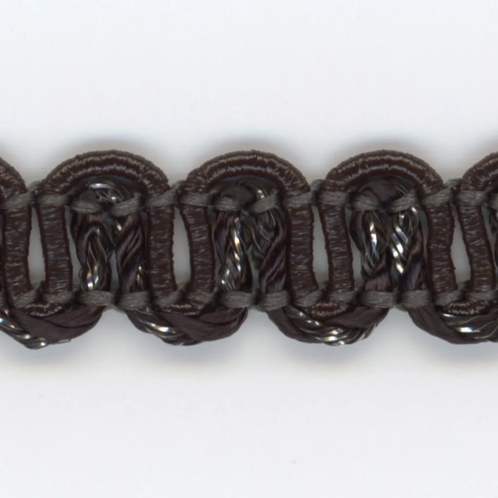 Antique Metallic Trimming Braid #50 Black