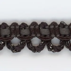Antique Metallic Trimming Braid #50 Black