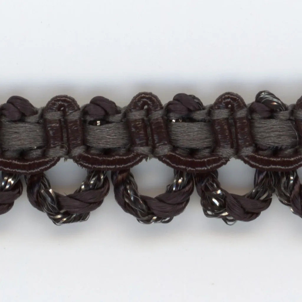 Antique Metallic Trimming Braid #50 Black