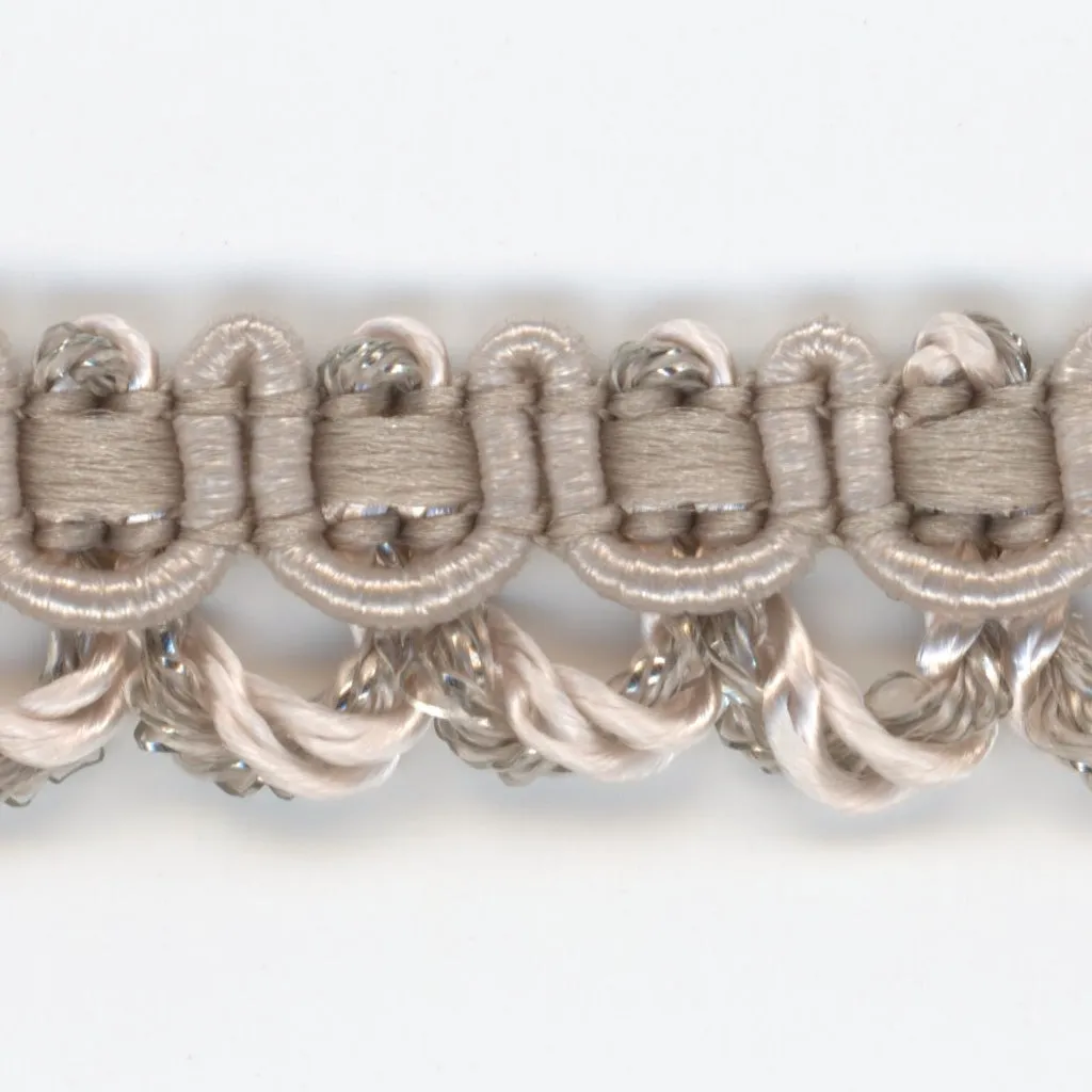 Antique Metallic Trimming Braid #60 Marshmallow Pink