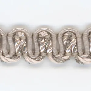 Antique Metallic Trimming Braid #60 Marshmallow Pink