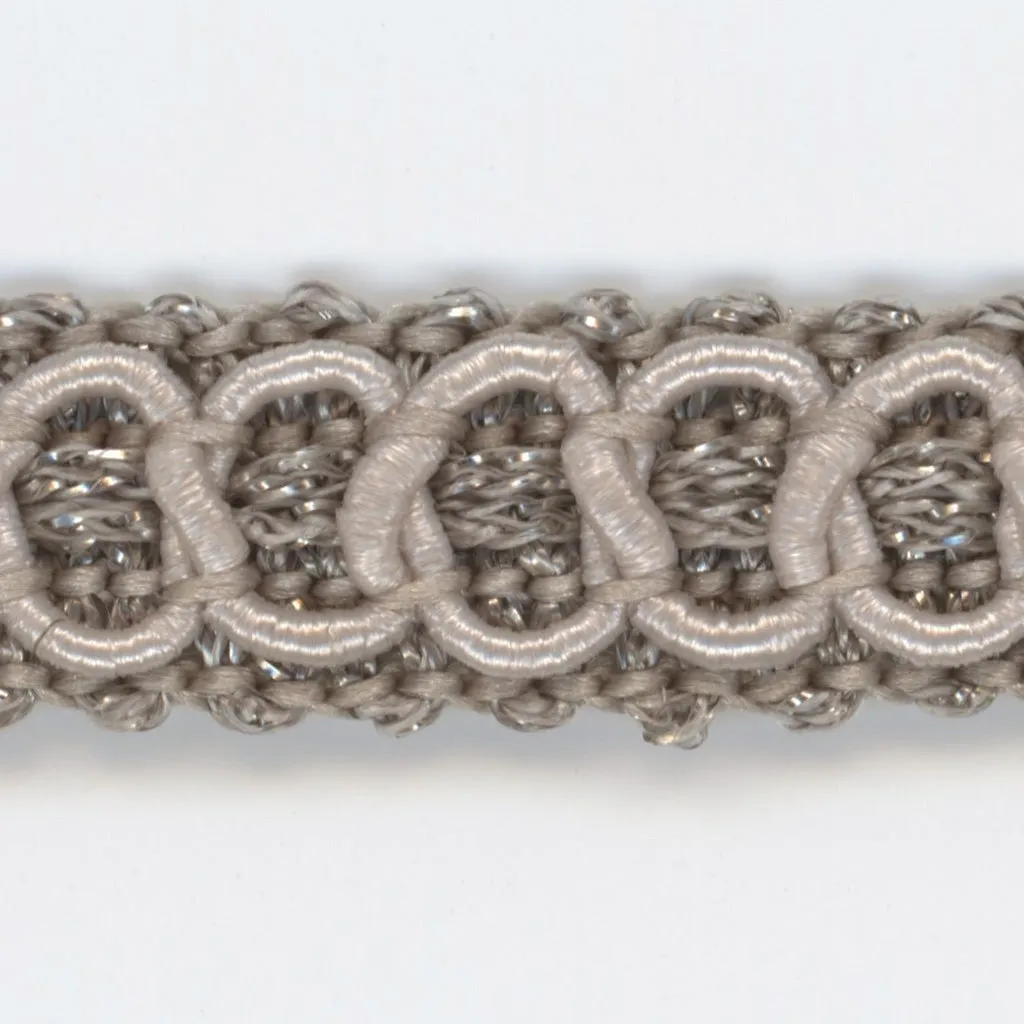 Antique Metallic Trimming Braid #60 Marshmallow Pink