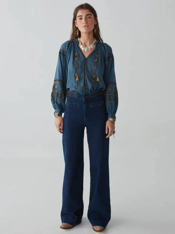 Audrey Dipinto Blouse