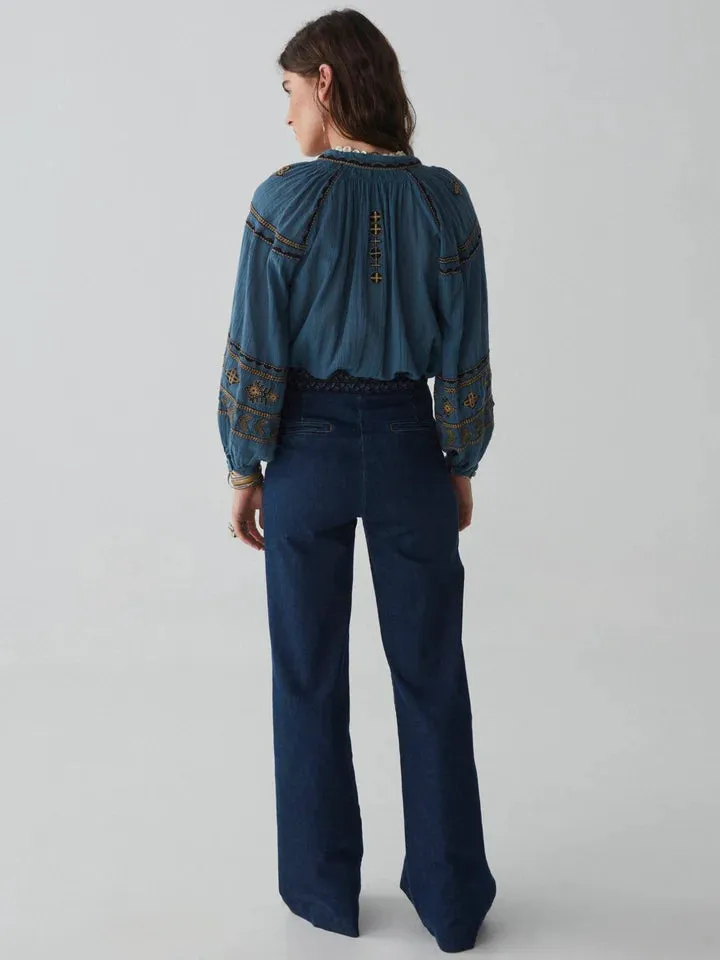 Audrey Dipinto Blouse