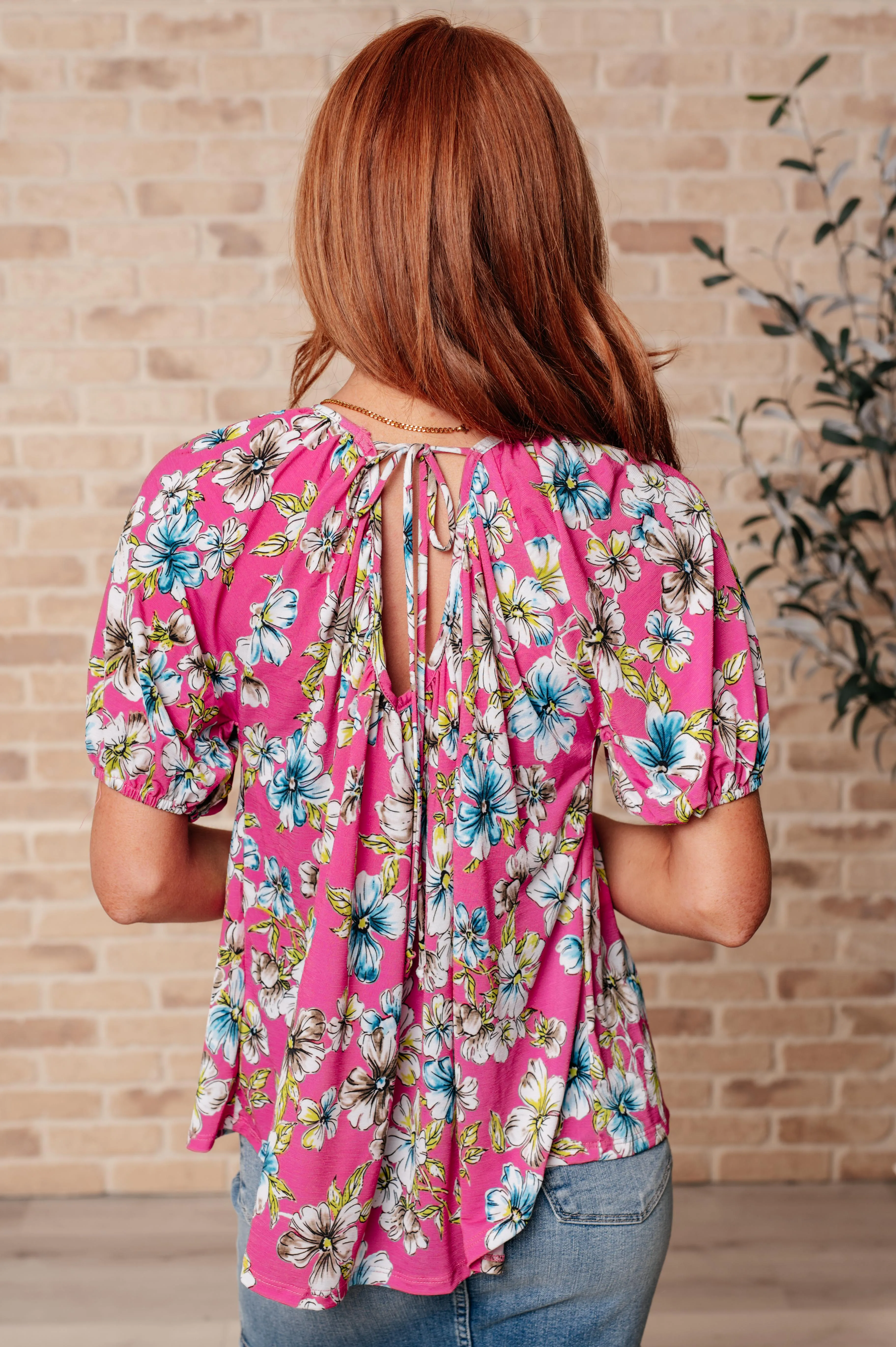 Bloom So Bright Floral Top!