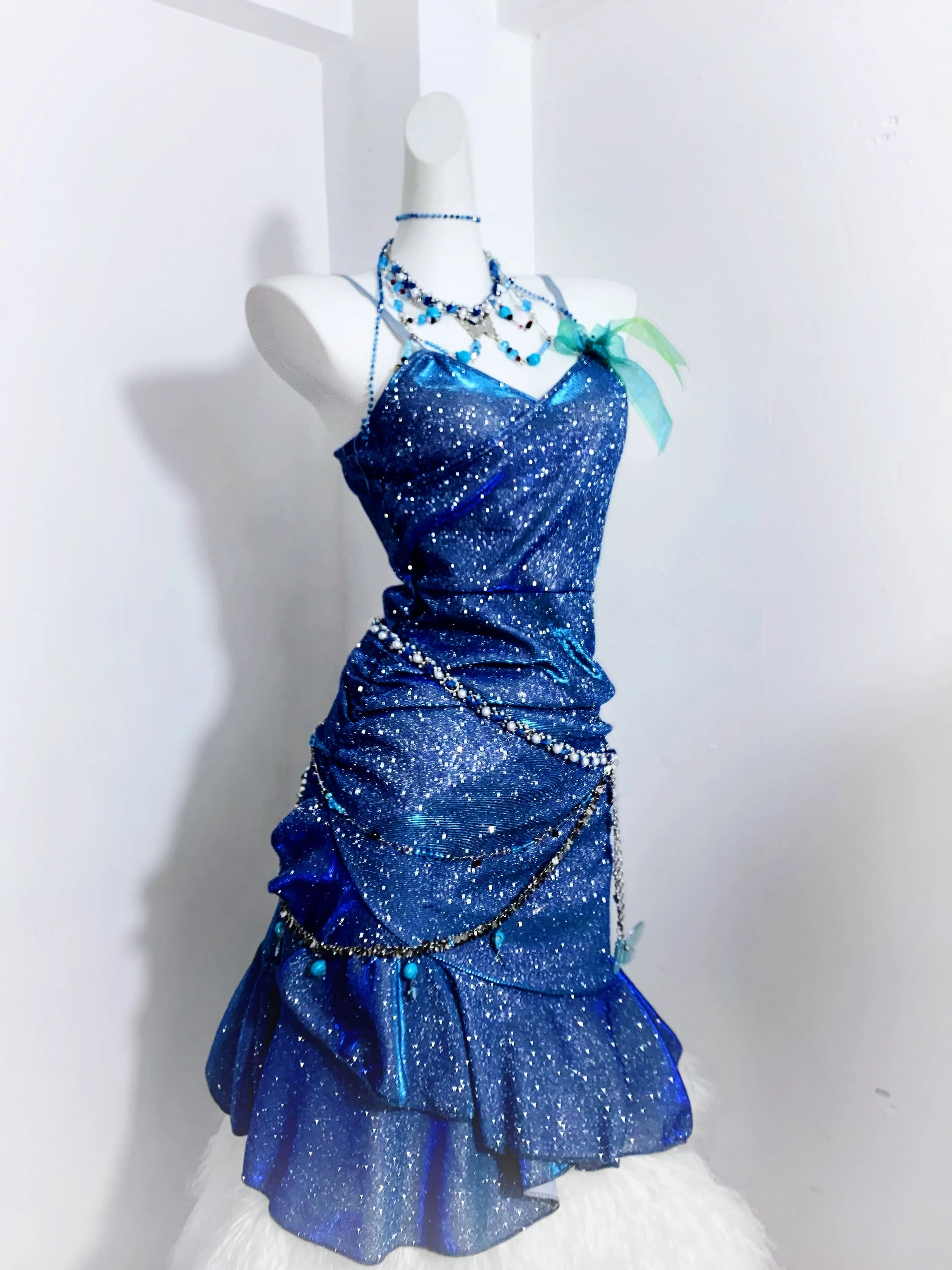 Blue Fishtail Skirt UB99147