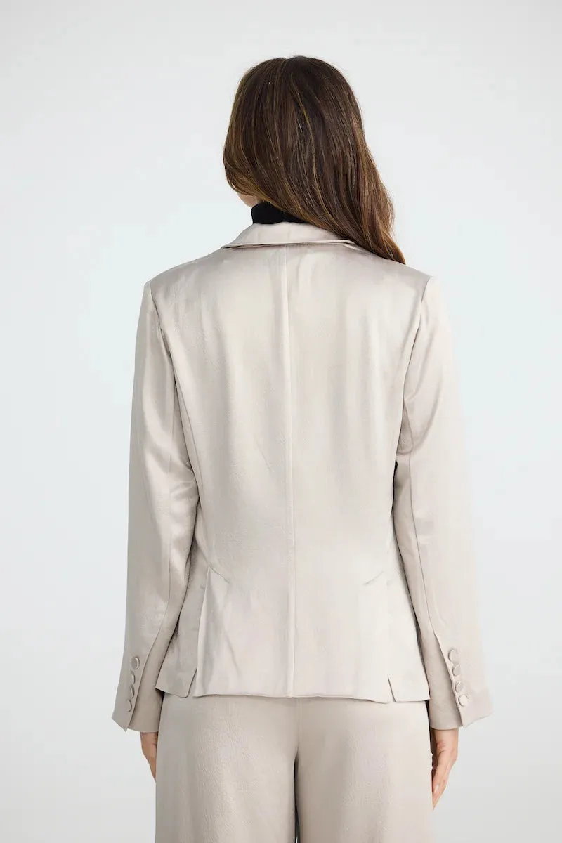 Brave & True -  Ritz Blazer - Champagne