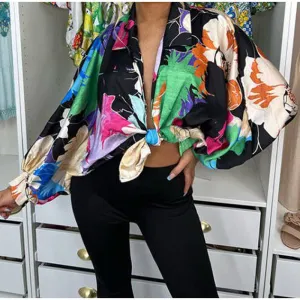 Britten® | Elegant Patchwork Blouses With Print For Women