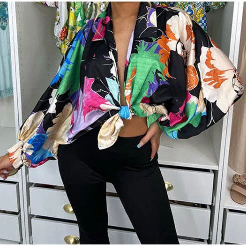 Britten® | Elegant Patchwork Blouses With Print For Women