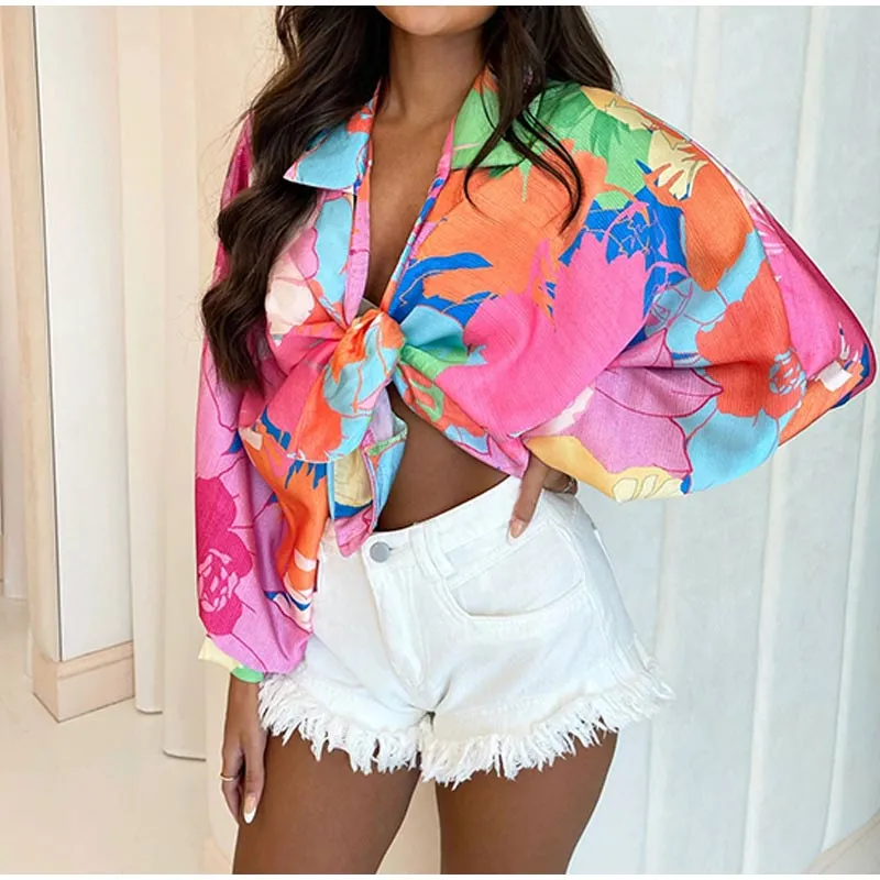 Britten® | Elegant Patchwork Blouses With Print For Women