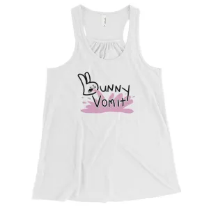 Bunny Vomit Logo Racerback Tank Top