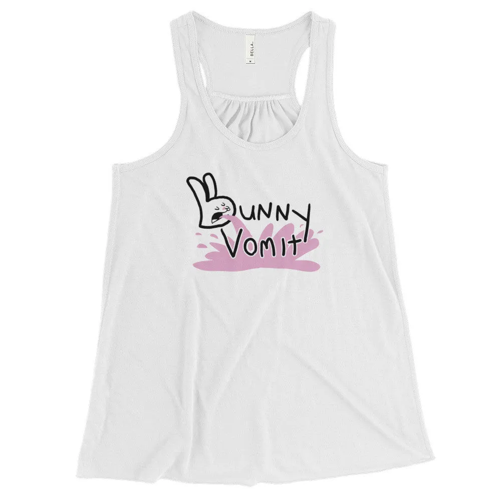Bunny Vomit Logo Racerback Tank Top