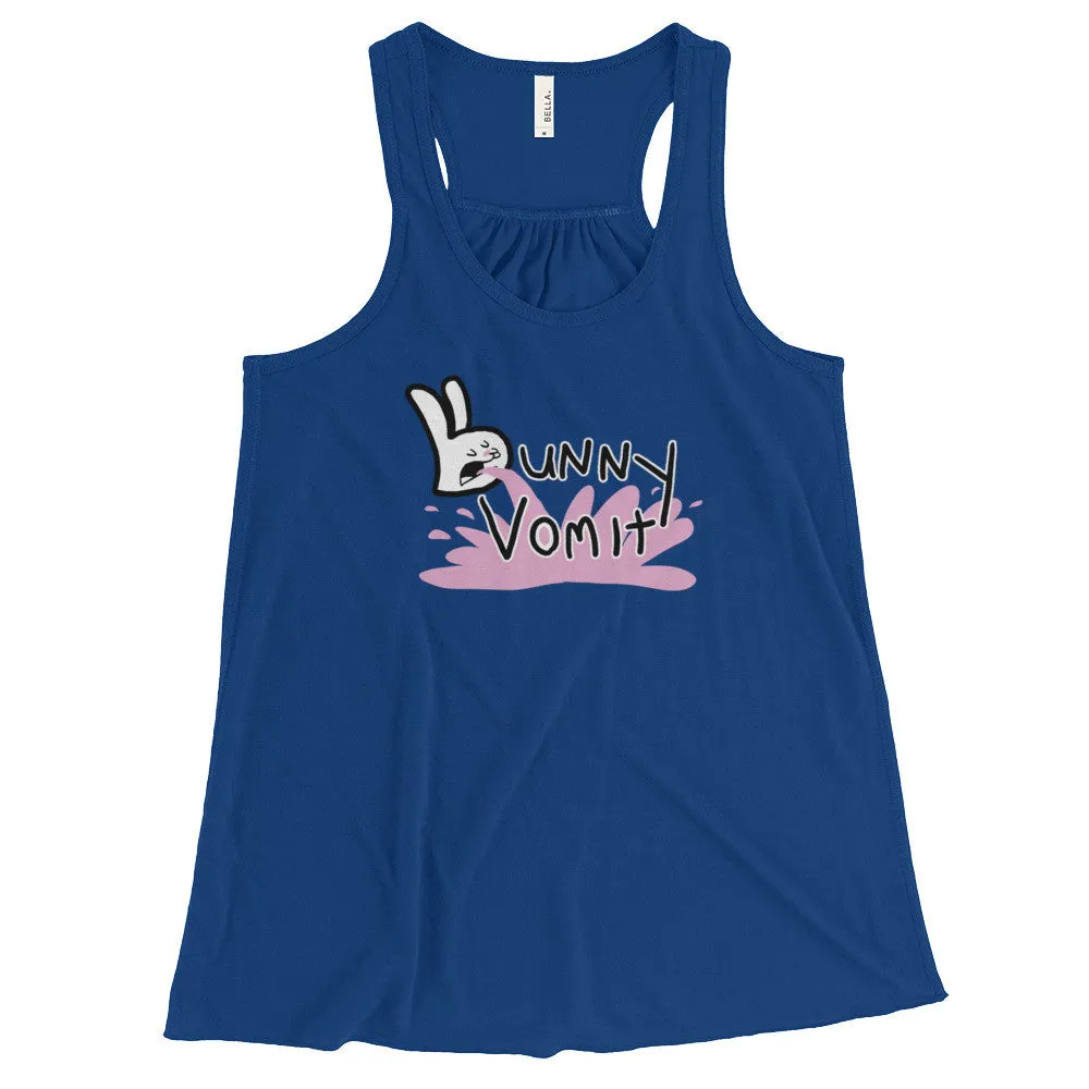 Bunny Vomit Logo Racerback Tank Top
