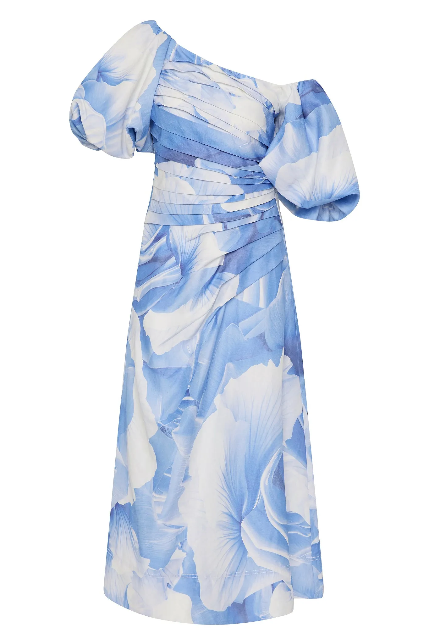 Cadence Ruched Midi Dress