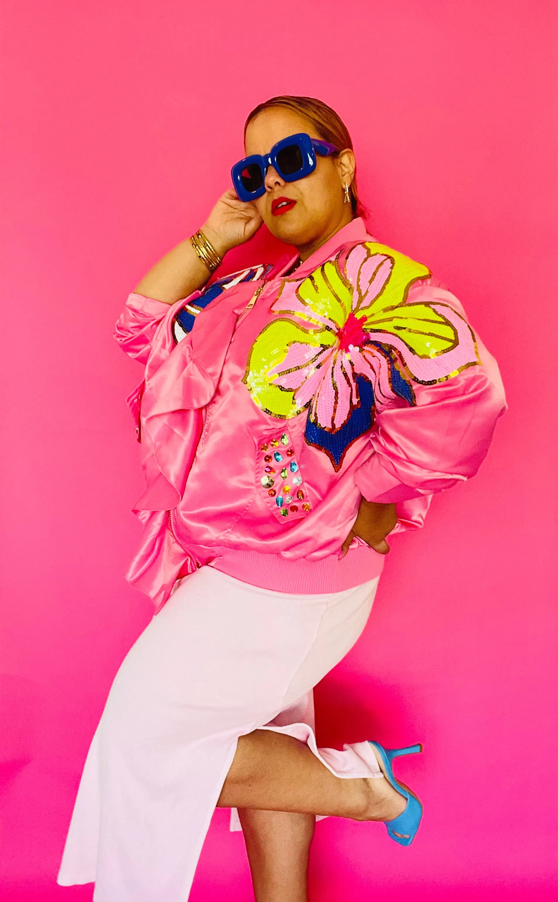 Cattleya over size jacket