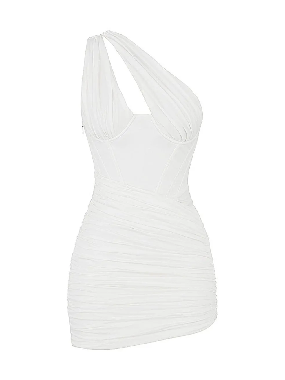 Clementine White Cutout Mini Dress