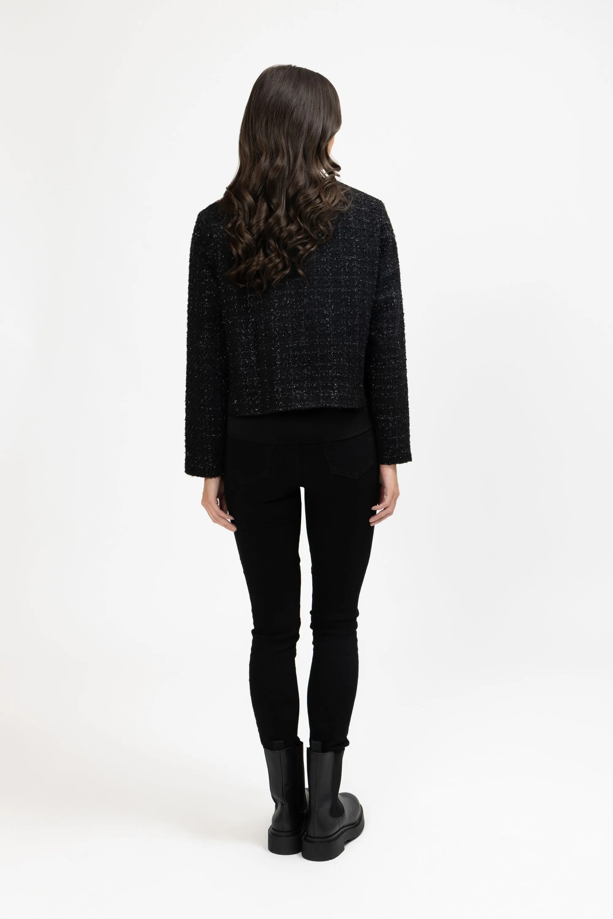 Coco Jacket - Black Texture