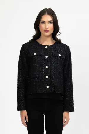Coco Jacket - Black Texture