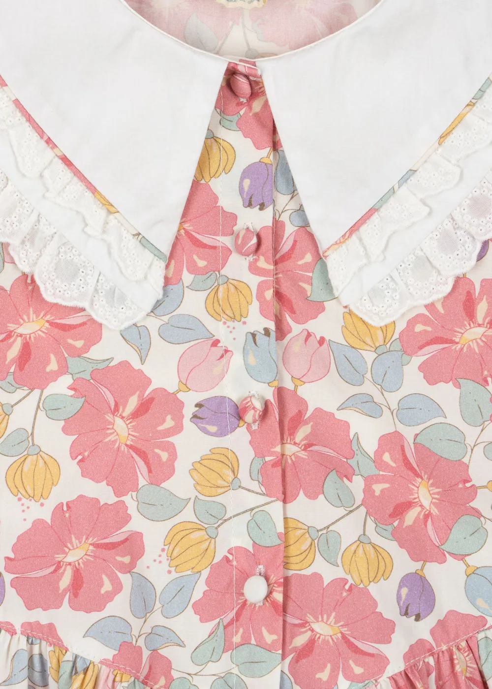 COEUR COLLAR SHIRT GOTS - fleur anglaise