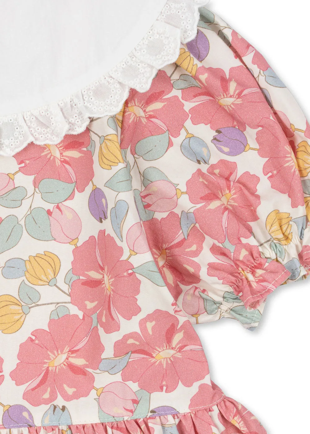COEUR COLLAR SHIRT GOTS - fleur anglaise