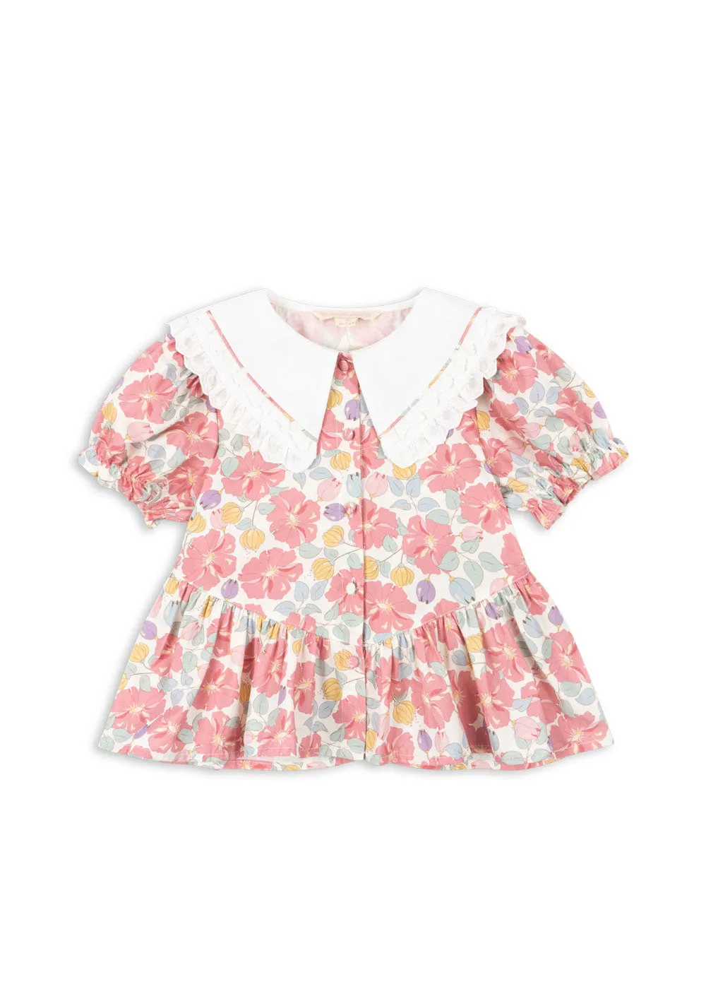 COEUR COLLAR SHIRT GOTS - fleur anglaise