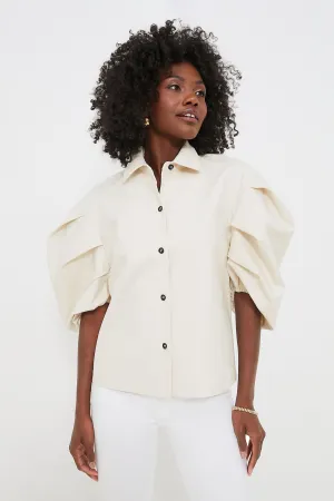 Cream Sady Top