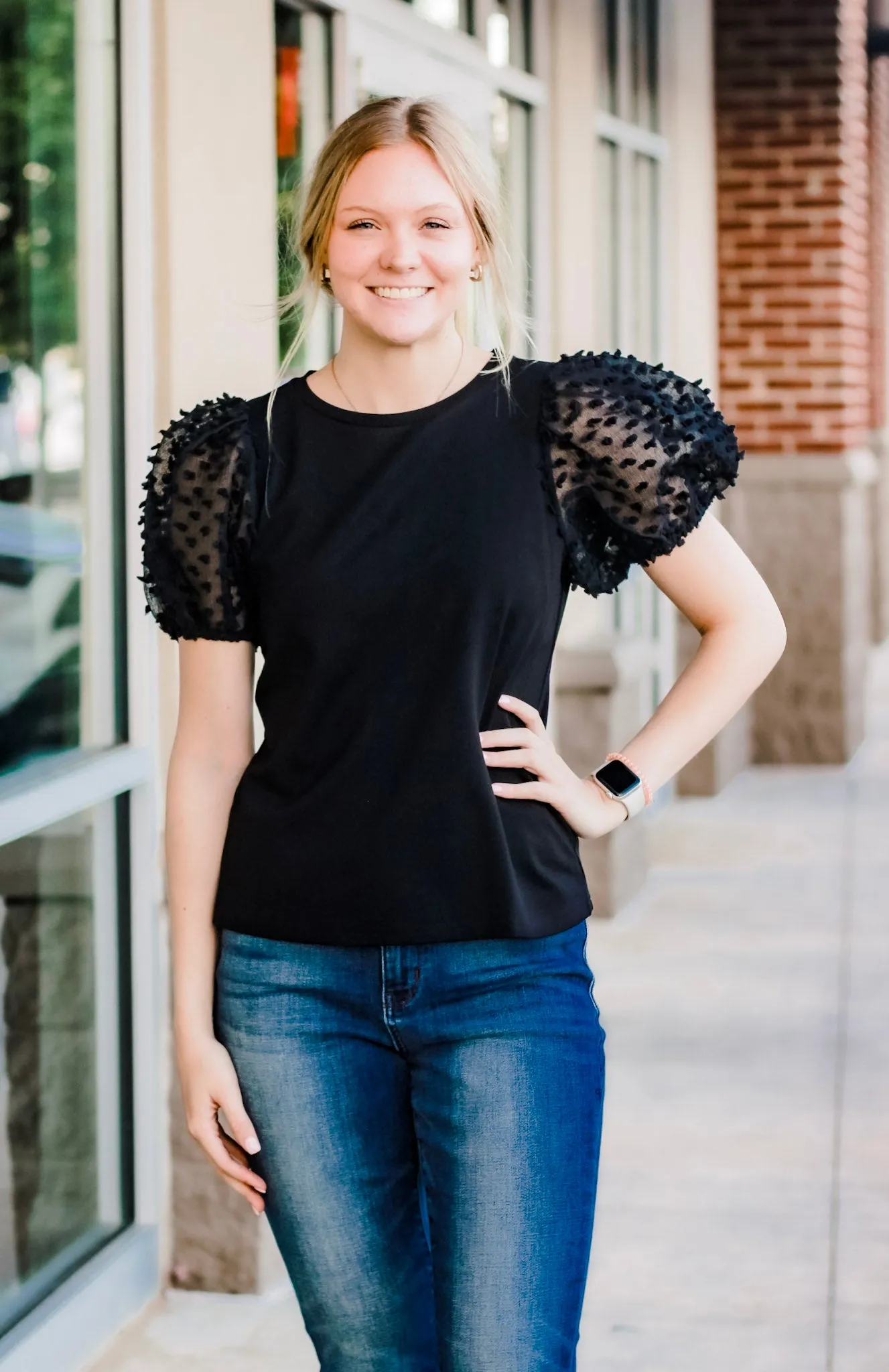 Days Like These Fun Sleeve Top