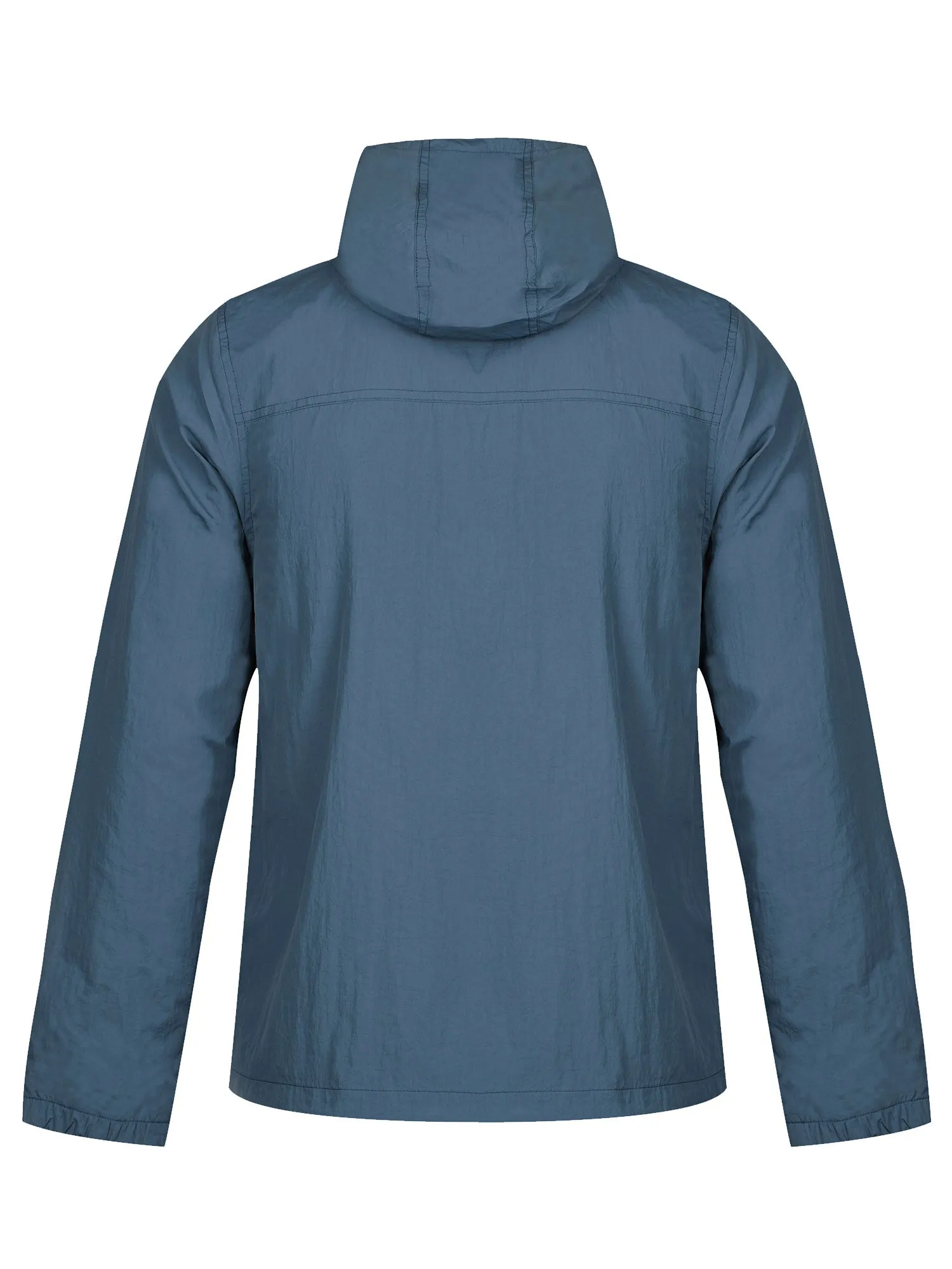 DENVER CRINKLED NYLON HOODED JACKET