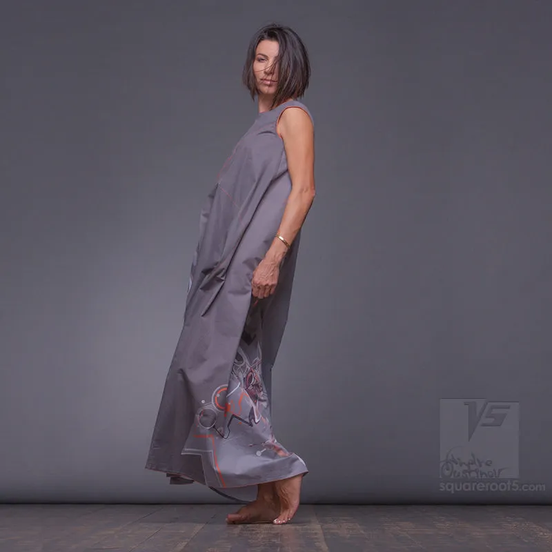 Dress "Atlantis" model "GYC" Gray Cosmic