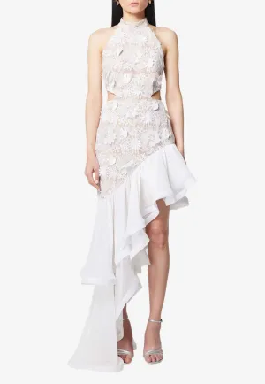 Dubrovnik Asymmetric Maxi Dress