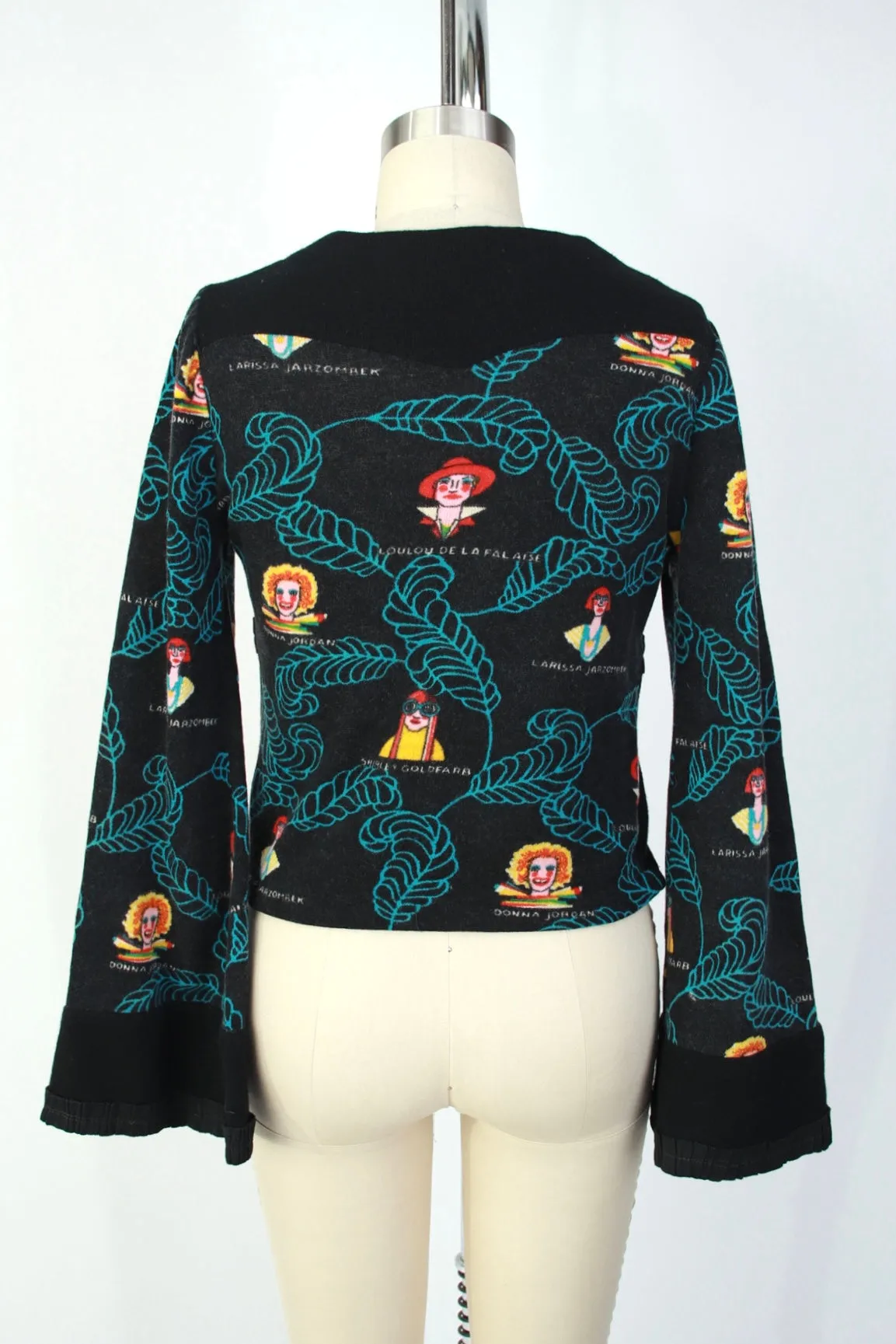 Emanuel Ungaro Wool Fashion Icons Top