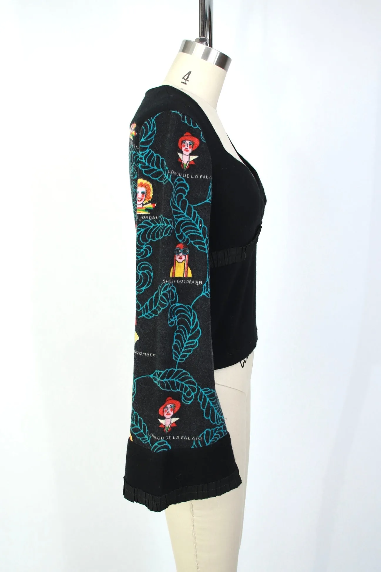 Emanuel Ungaro Wool Fashion Icons Top
