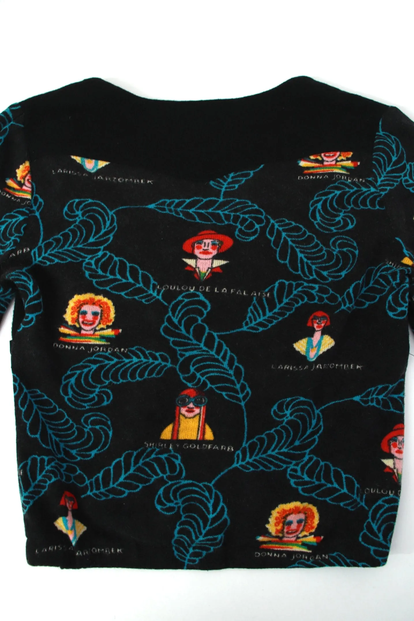 Emanuel Ungaro Wool Fashion Icons Top