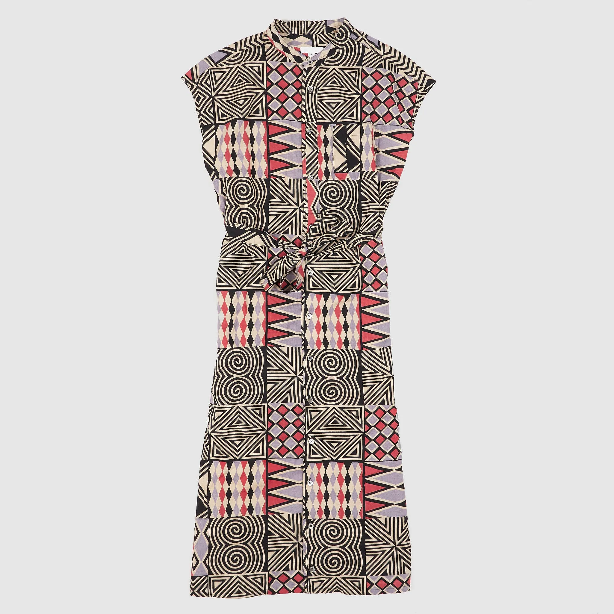 Engineered Garment Ladies MulticolorPrinted Dress