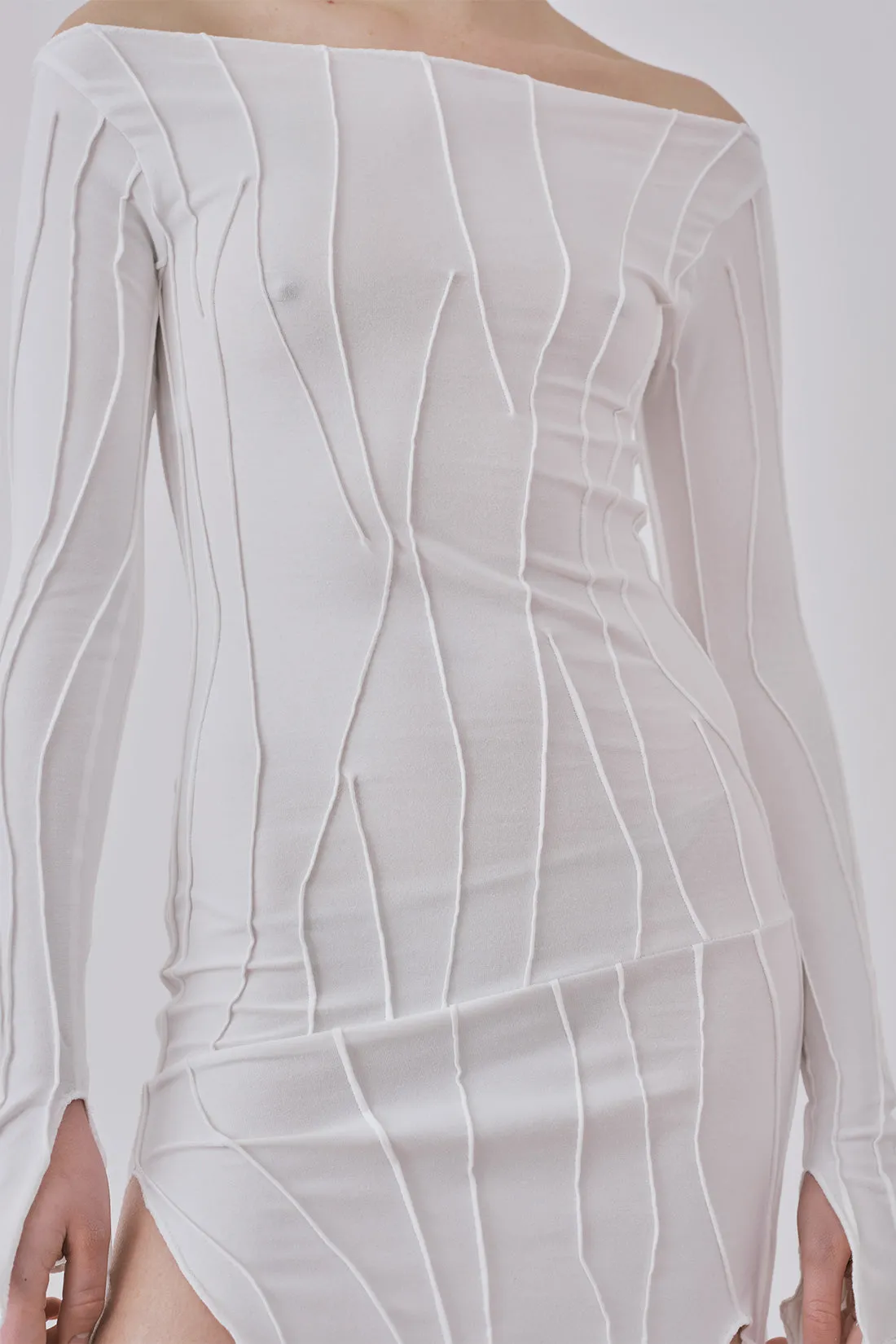 Erratic Suture Dress