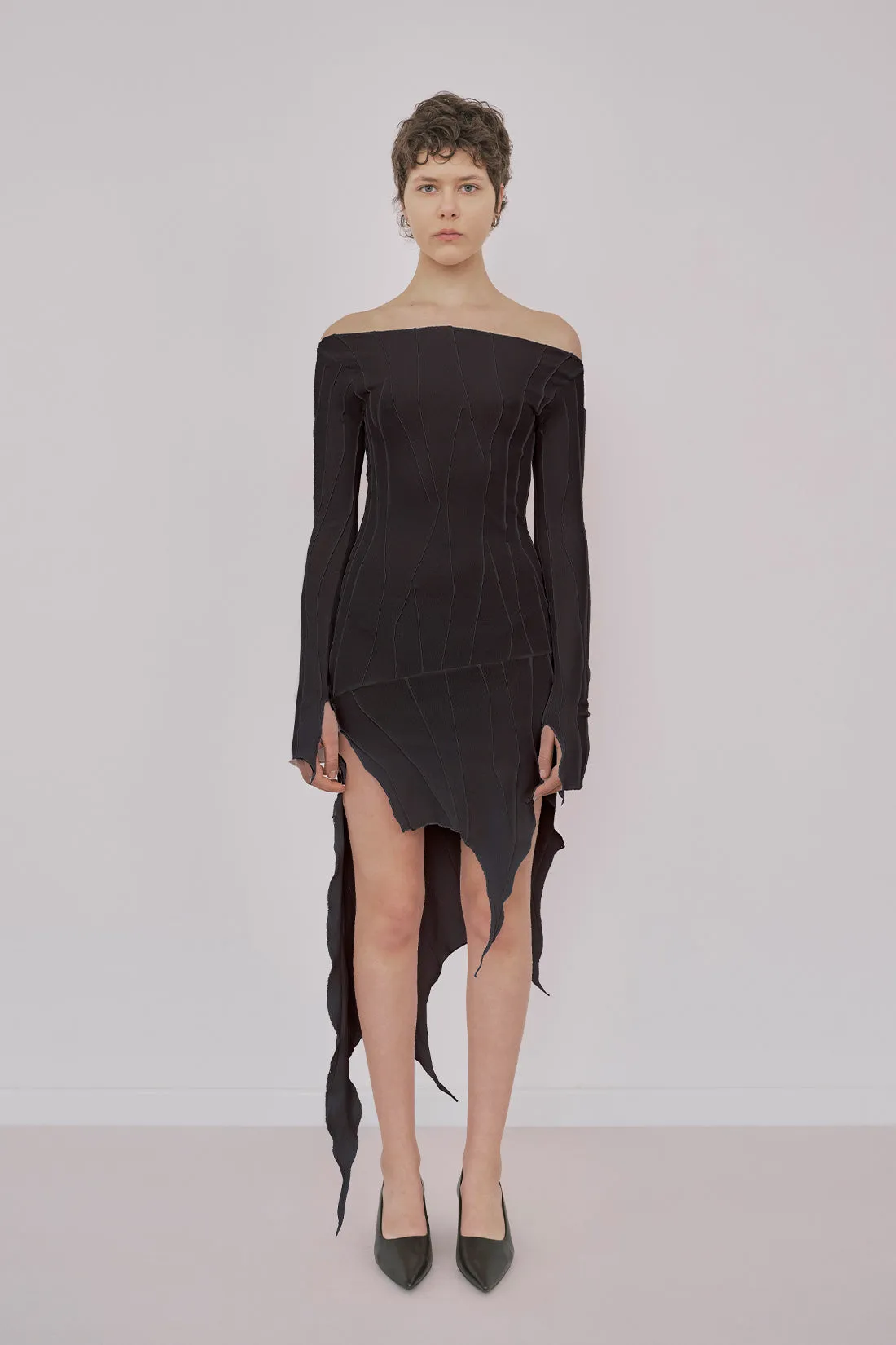 Erratic Suture Dress