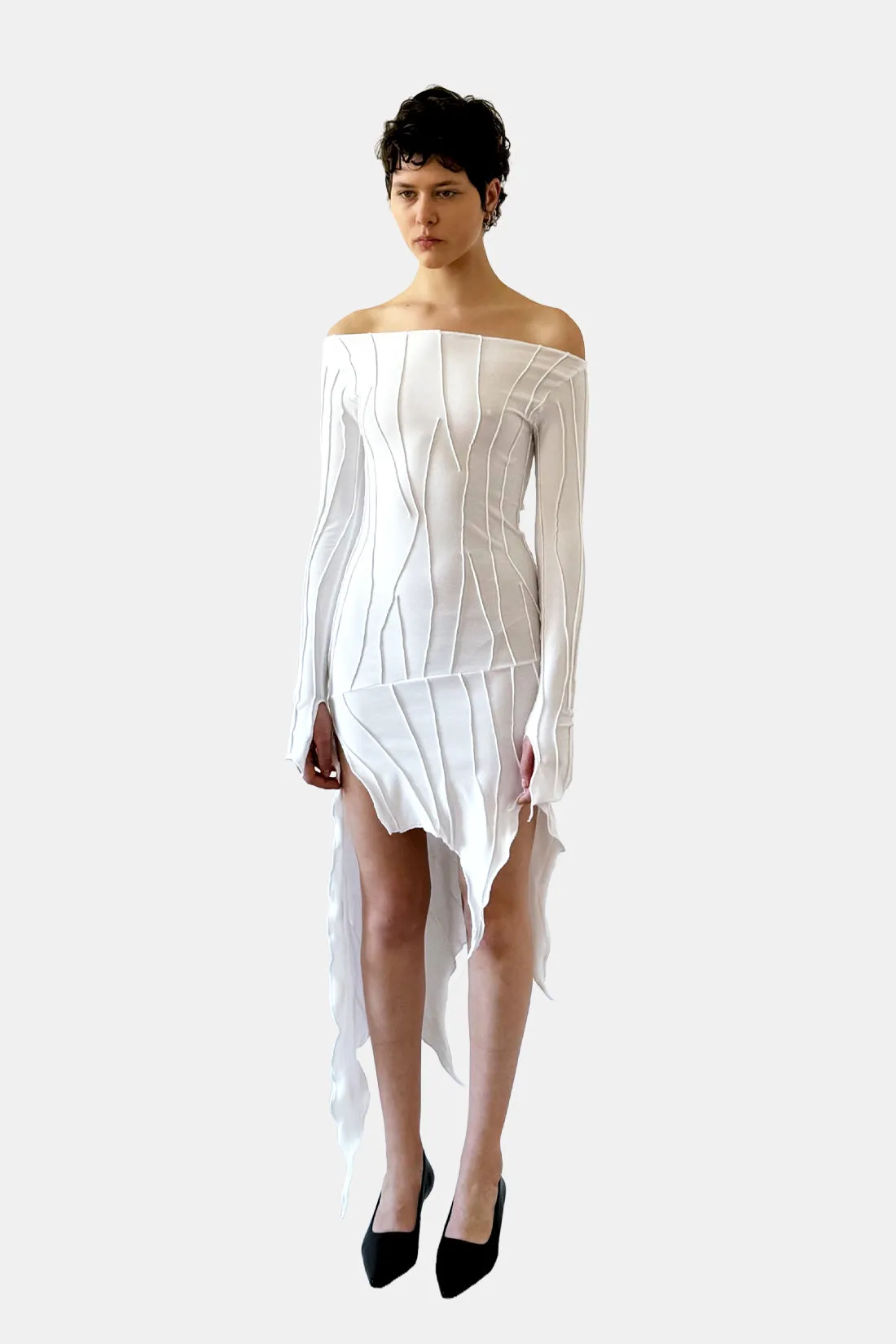 Erratic Suture Dress