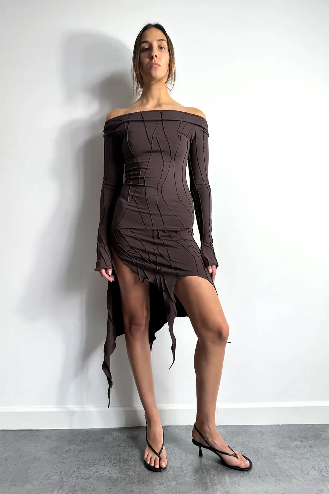 Erratic Suture Dress